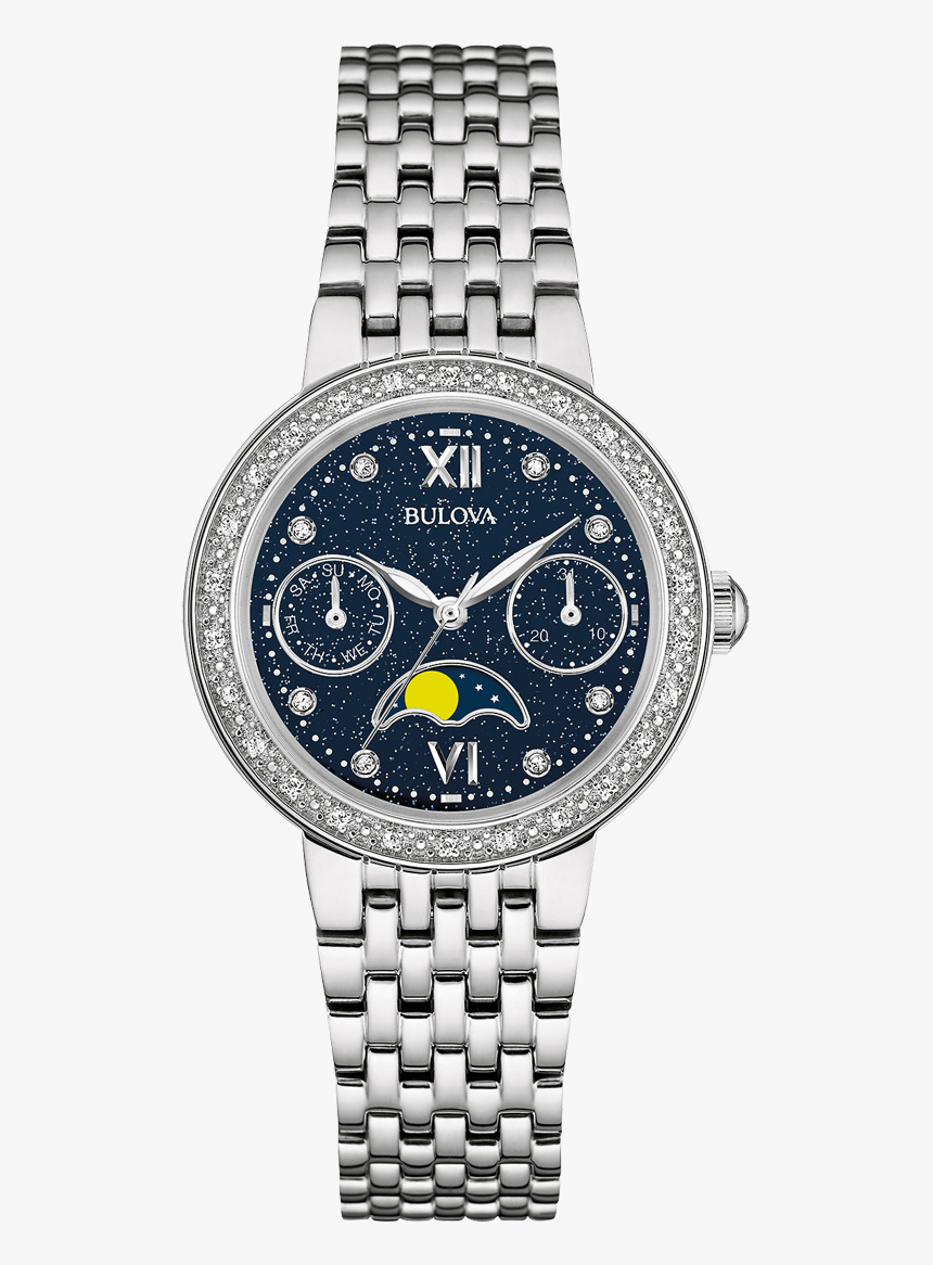 Bulova Moon Watch For Women, HD Png Download