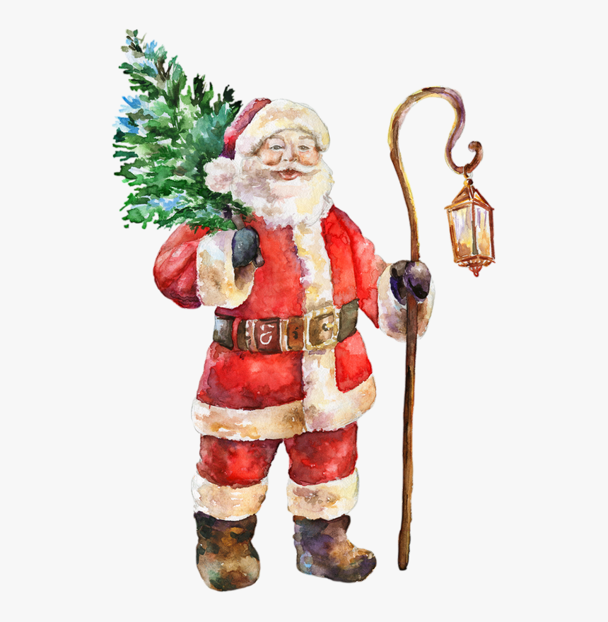 Tube Père Noël - Clip Art, HD Png Download