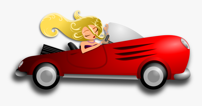 Sports Car Driving Clip Art - Car Driving Gif Png, Transparent Png