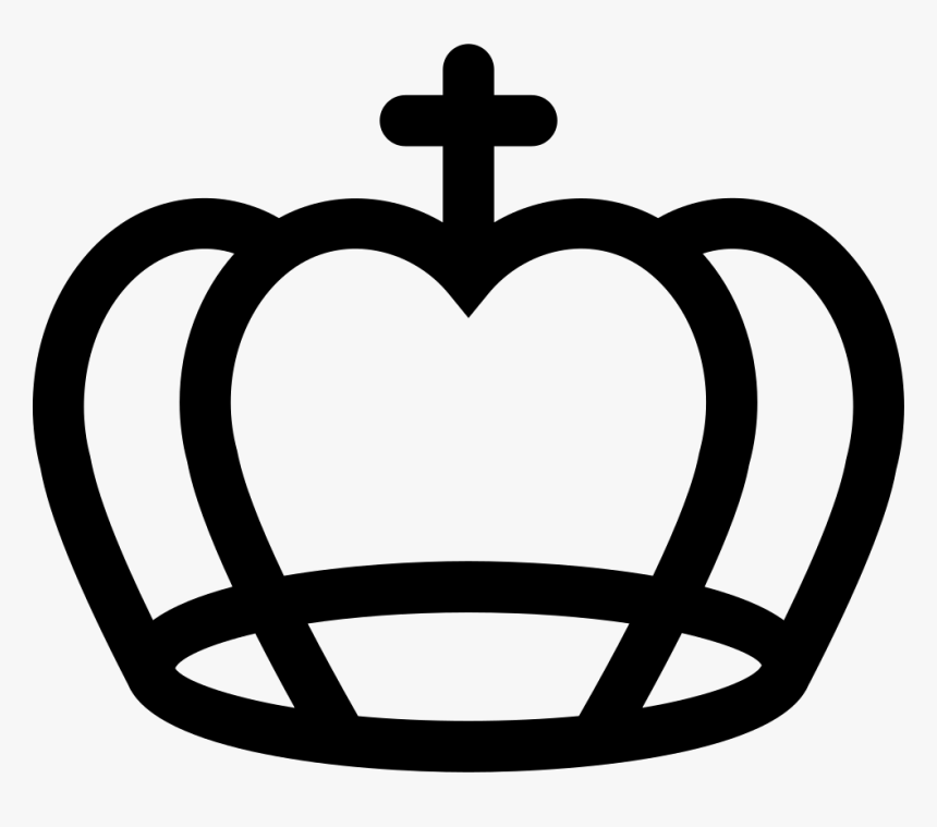 Transparent Princess Crown Clipart Png - Coroa Preta Em Png, Png Download