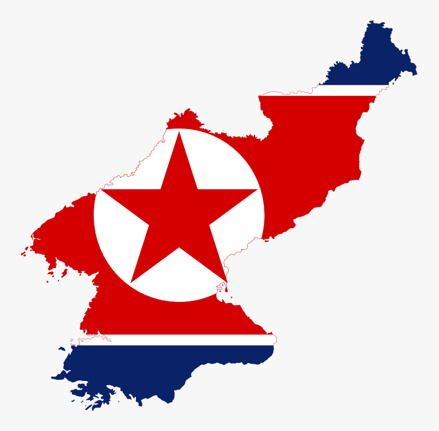 Youtube Clip Art - North Korea Country Flag, HD Png Download
