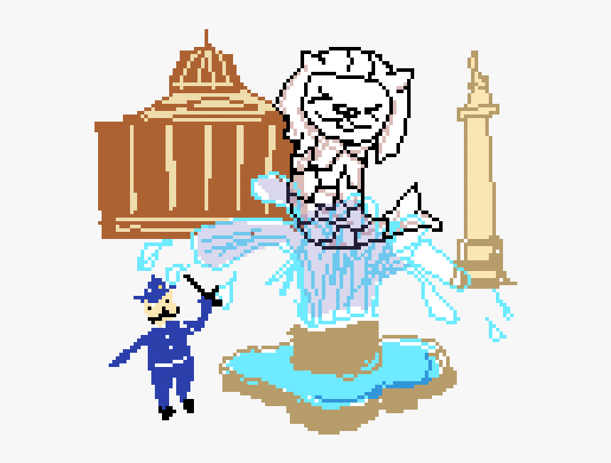 The Merlion In Trafalgar Square Clipart , Png Download, Transparent Png