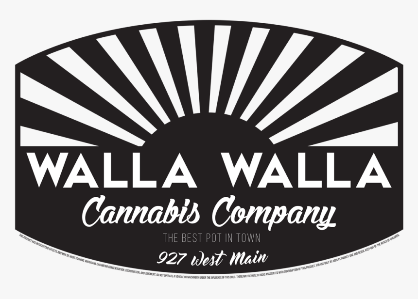 This Product Has Intoxicating Effects And May Be Habit - Walla Walla Cannabis Company, HD Png Download