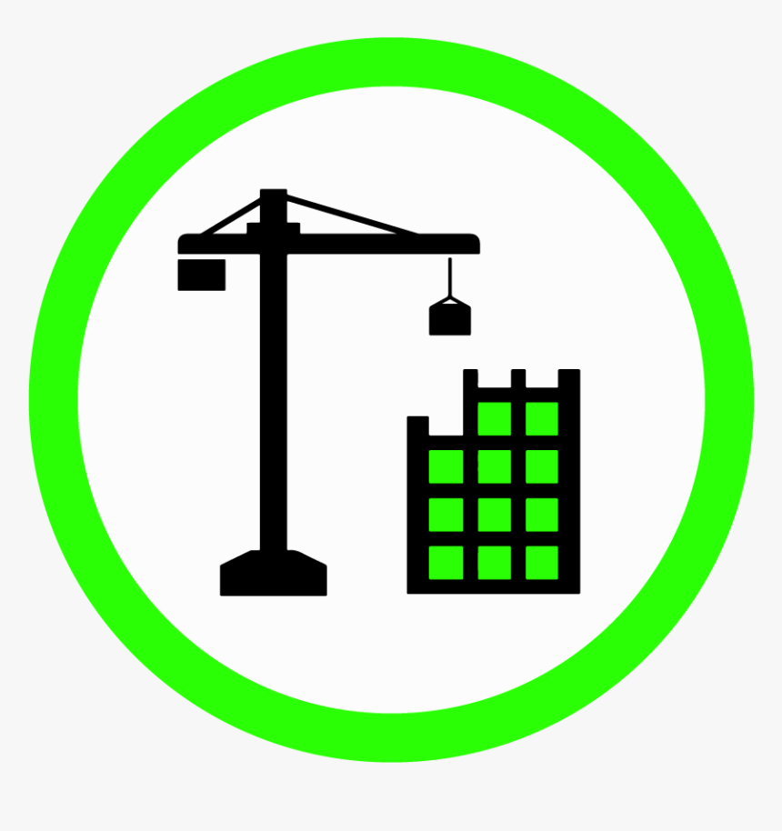 Industrial - Offshore - Specialised - Training - Building - Under Construction Icons Png, Transparent Png