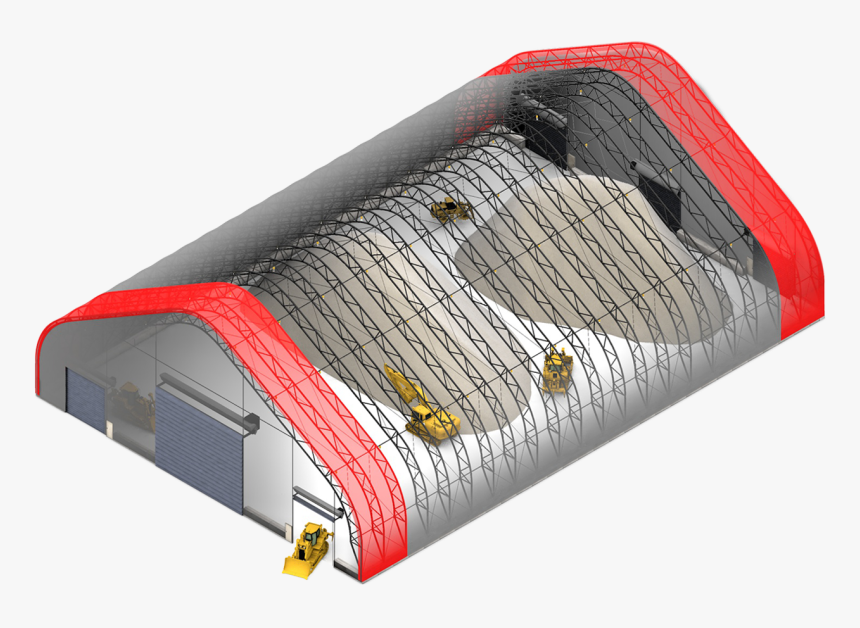 Alaska Structures Gtx-series Building For Waste Management - Roof, HD Png Download