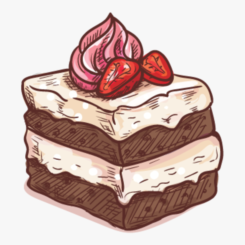 Elrees Cack Pic 420170630 23038 10ccotn - Cakes And Chocolate Vector, HD Png Download