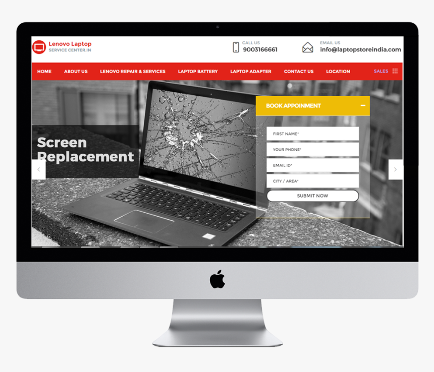 Lenovo Service Center Bangalore - Imac 27, HD Png Download