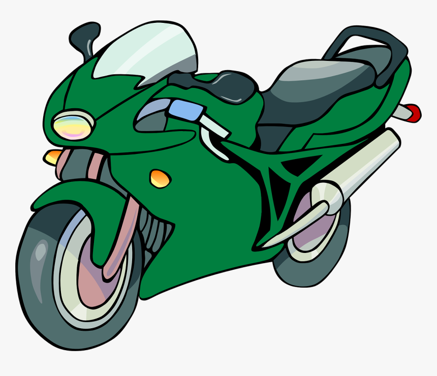 Clipart Of Motorcycle, HD Png Download