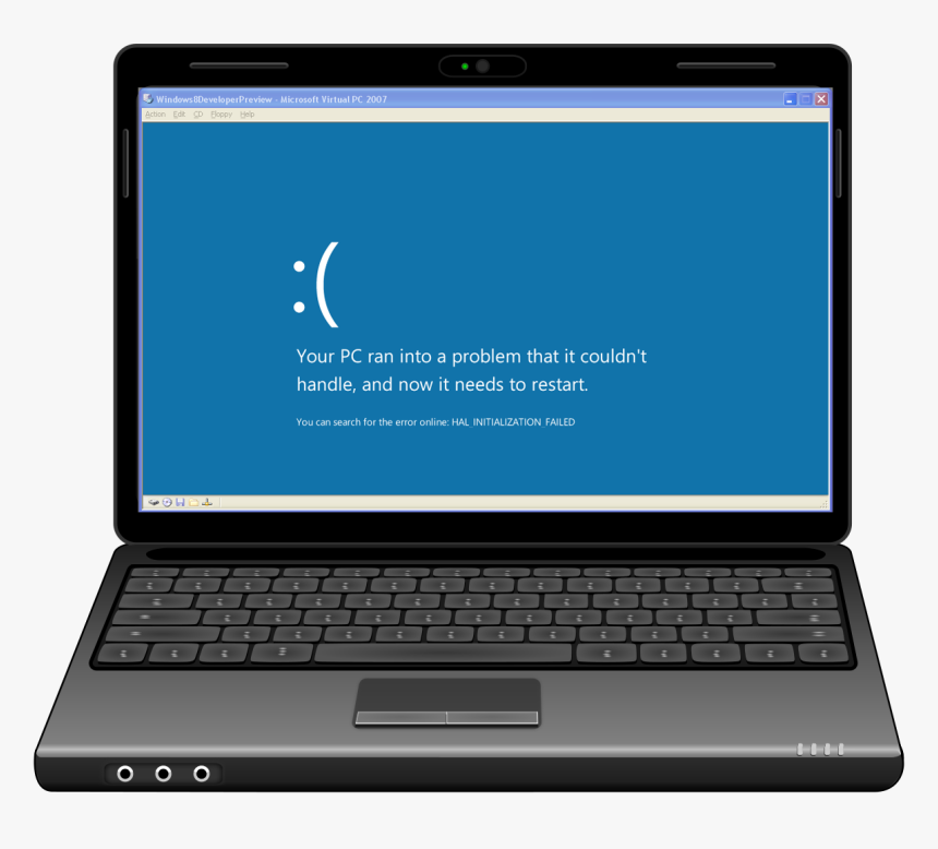 Data Recovery Services Lebanon Nh Area - Laptop Open Black Screen, HD Png Download