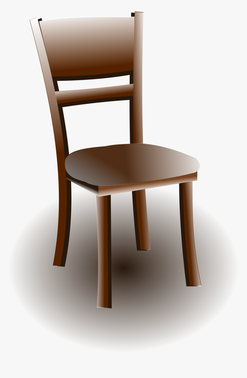Wooden Chair Png -light Brown Chair - Clipart Wooden Chair Png, Transparent Png
