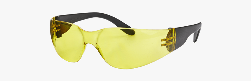 Amber Wrap Around Safety Spectacle - Plastic, HD Png Download