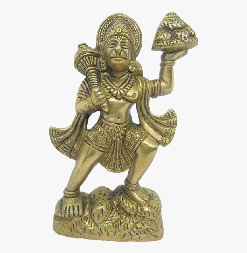 Blessing Hanuman With Mountain - Portable Network Graphics, HD Png Download