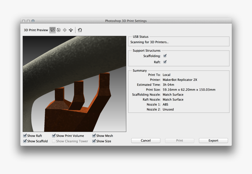 3d Print Preview, HD Png Download