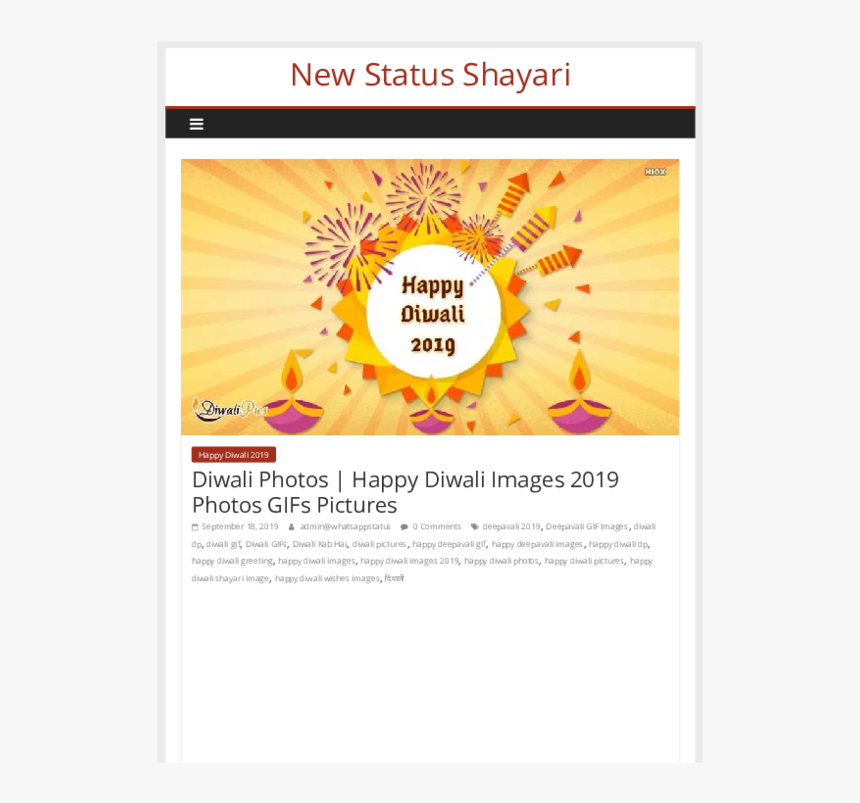 Happy Diwali Images 2019, HD Png Download