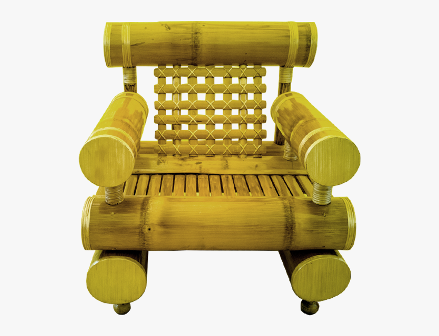 Keko Bamboo Set Of 2 Single Seat And 1 Triple Seat - Bench, HD Png Download