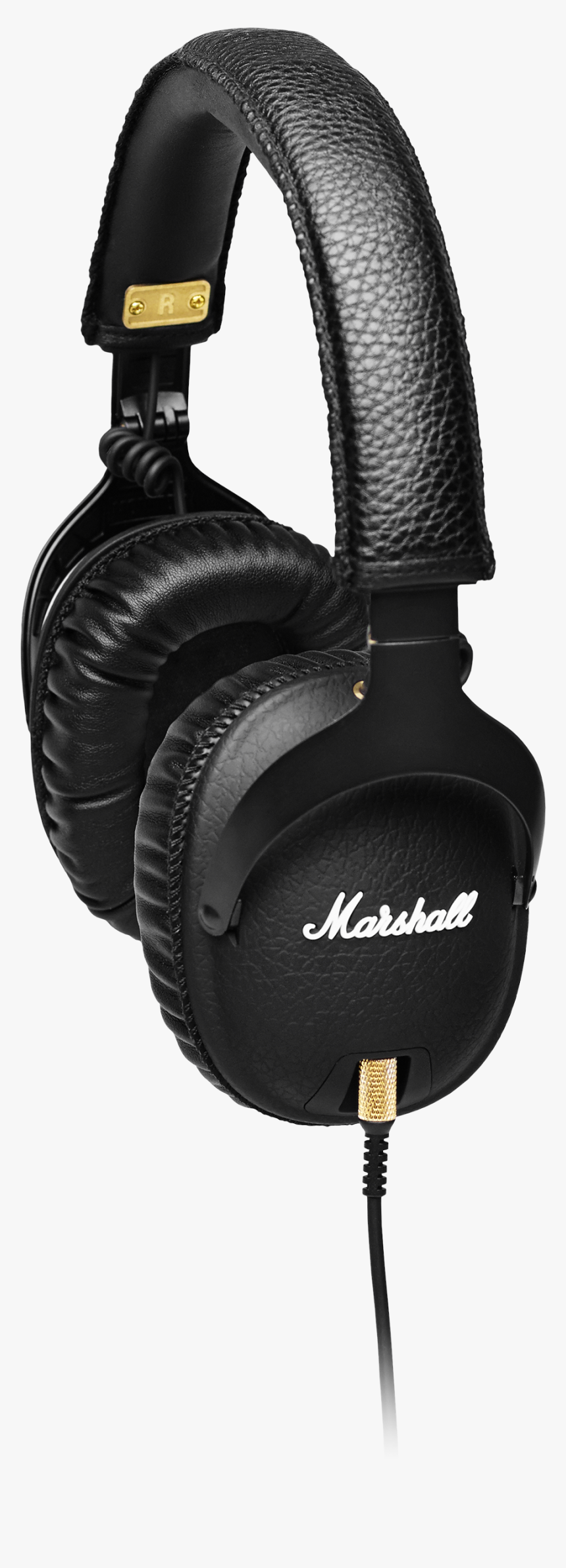 Monitor Black Black 
 Data Srcset Https - Marshall Monitor Black Headphones, HD Png Download