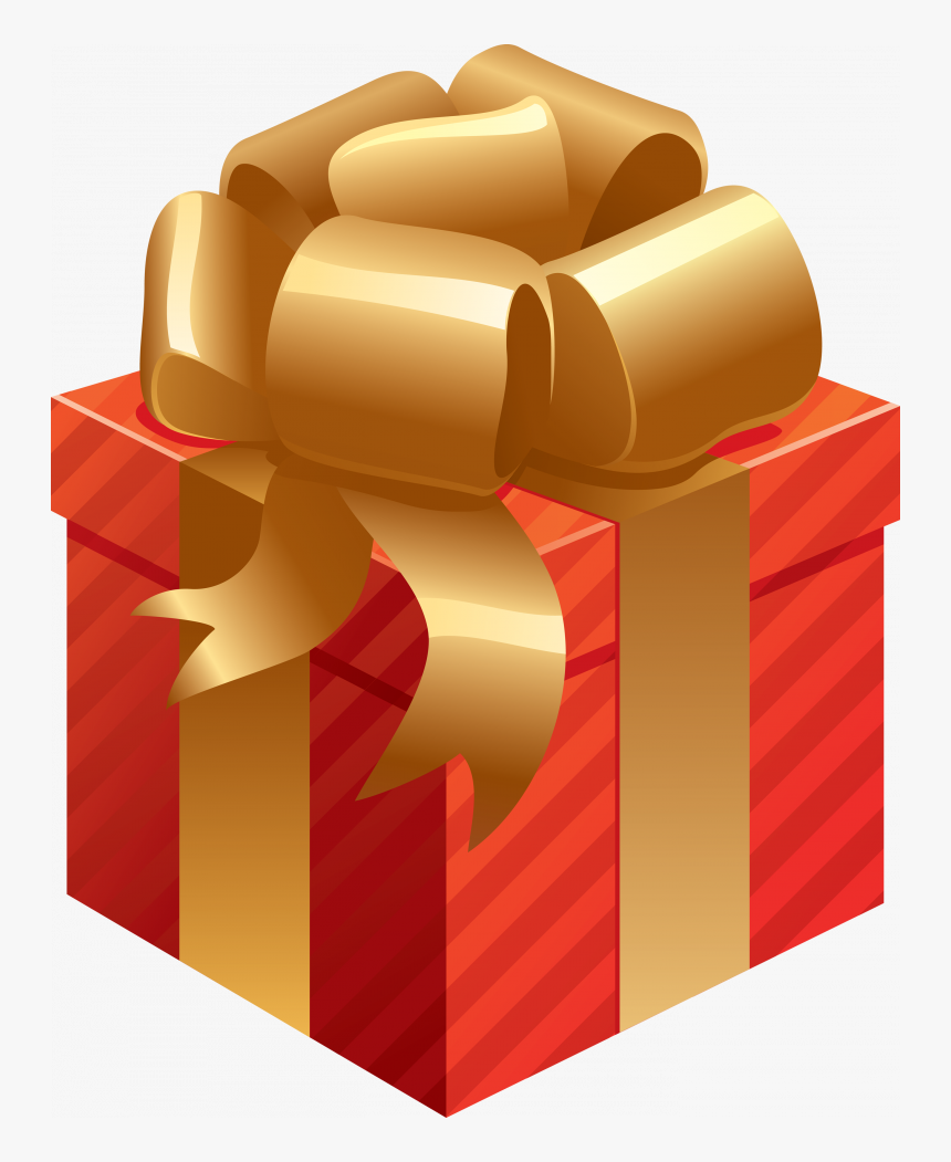 Transparent Background Christmas Gift Clip Art, HD Png Download