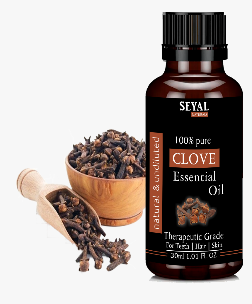 Seyal Clove Essential Oil 100% Pure & Natural Therapeutic - Zanzibar Cloves, HD Png Download