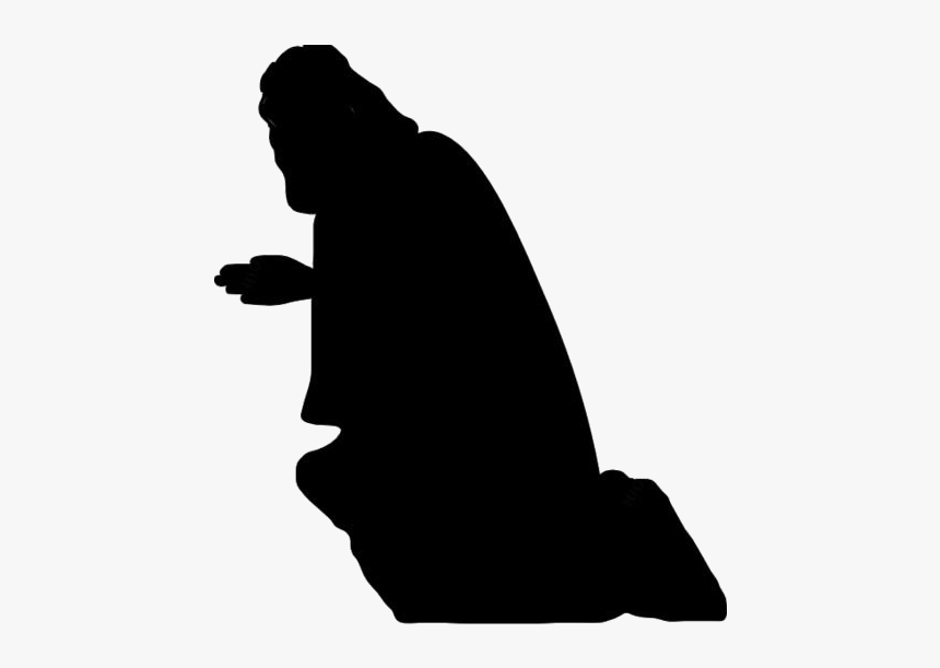 Prayers Png Transparent Images - Silhouette, Png Download