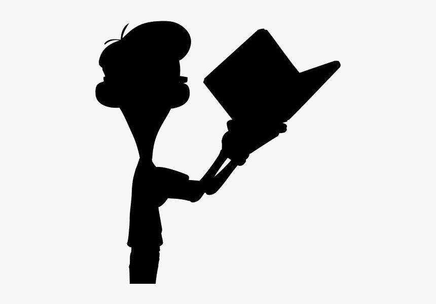 Laptop Png Transparent Images - Silhouette, Png Download
