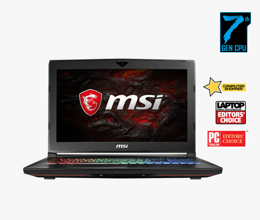 Msi Ge72vr Apache Pro 7rf, HD Png Download