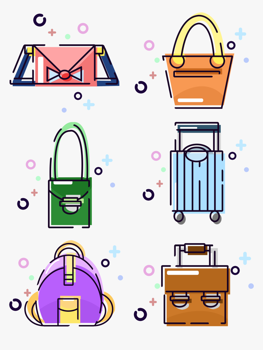 Mbe Lifestyle Goods Bags Cartoons Png And Psd , Png, Transparent Png