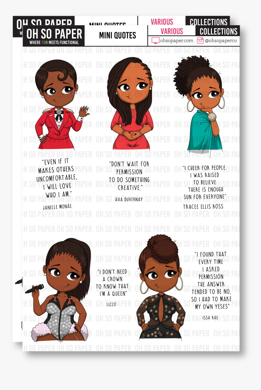 Mini Quotes - Cartoon, HD Png Download