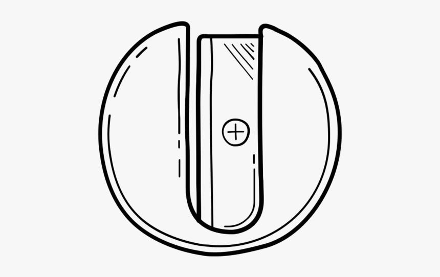 67888 - Dibujos Para Colorear De Sacapuntas, HD Png Download