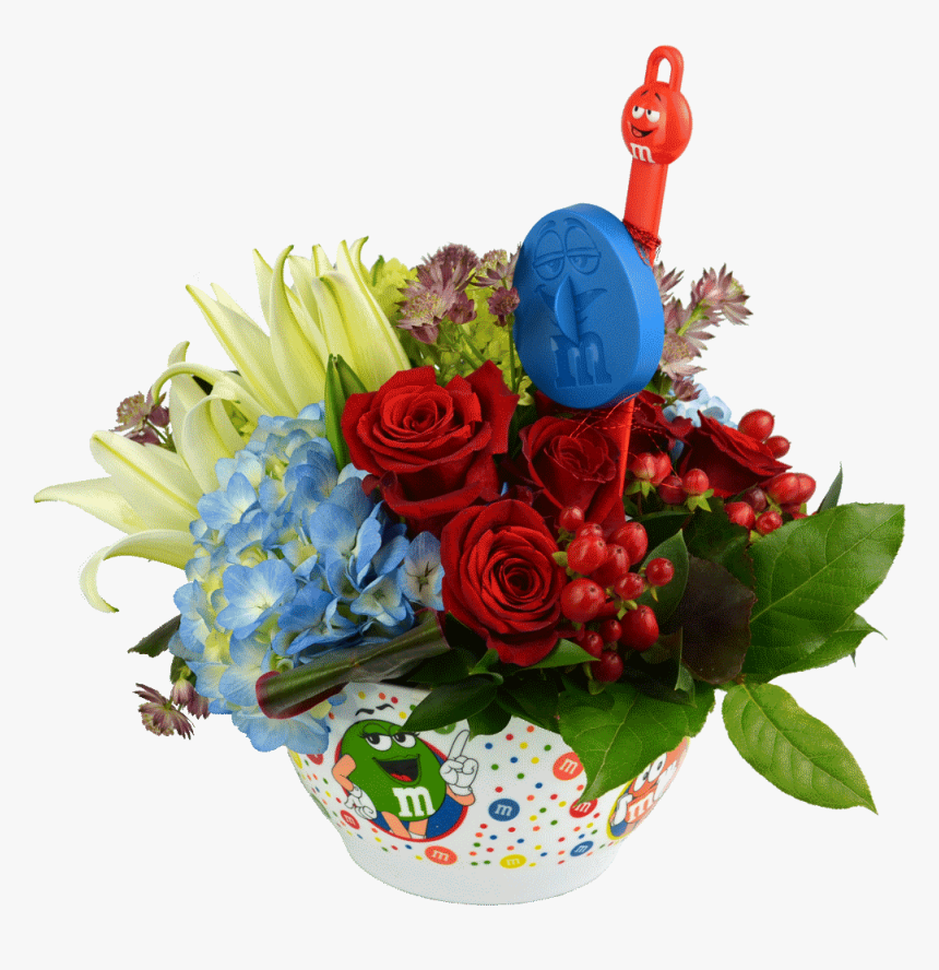 M Character Baking Bowl - Floribunda, HD Png Download