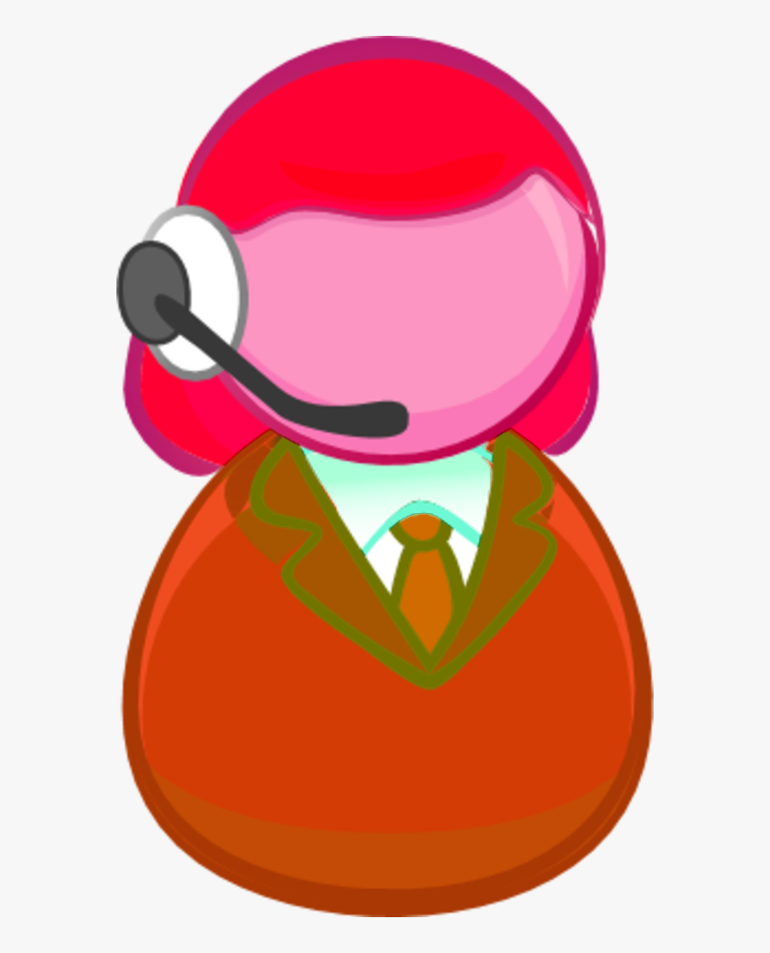 Transparent User Icon Png - Customer Service Funny Clip Art, Png Download