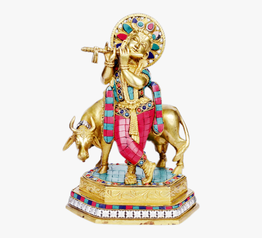 Govinda Turquoise Work - Figurine, HD Png Download