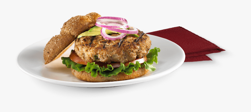 Recipe Turkey Burger - Red Onion, HD Png Download