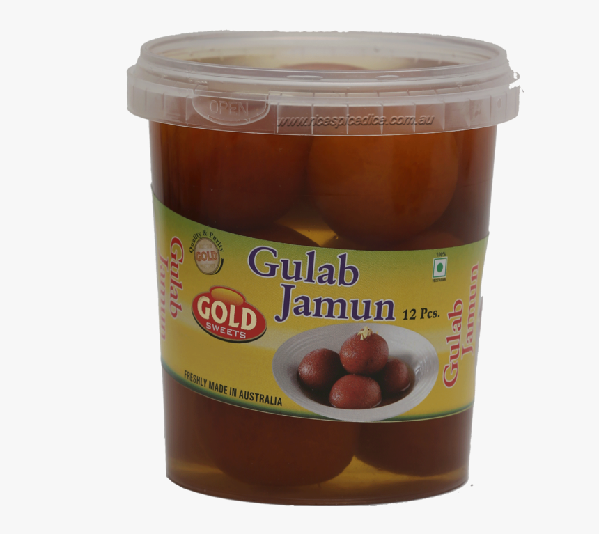 Gold Sweets Gulab Jamun 1kg - Fruit, HD Png Download
