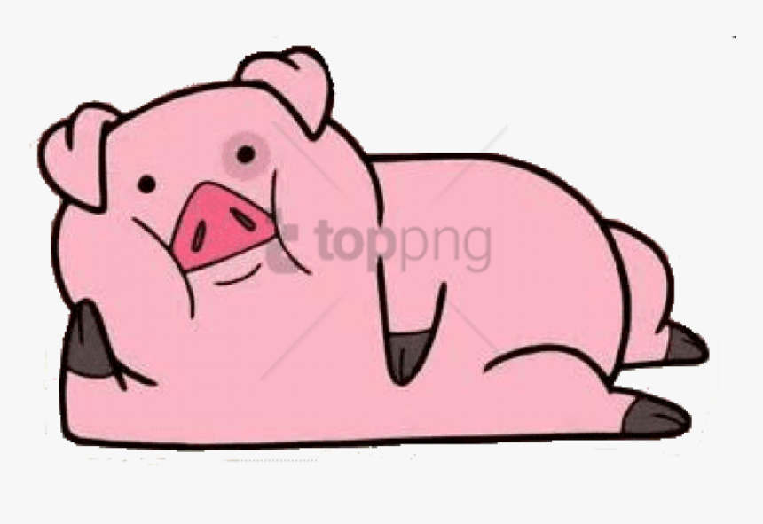 Free Png Download Gravity Falls Waddles Clipart Png - Waddles Gravity Falls, Transparent Png