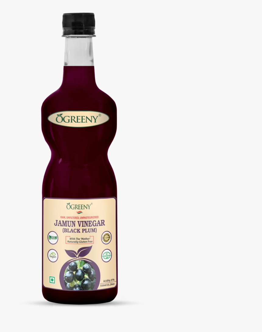 Ogreeny Jamun Vinegar - Ogreeny Apple Cider Vinegar With Natural Honey, HD Png Download