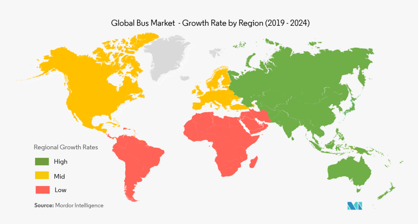 Tractors Market - Regional Growth, HD Png Download