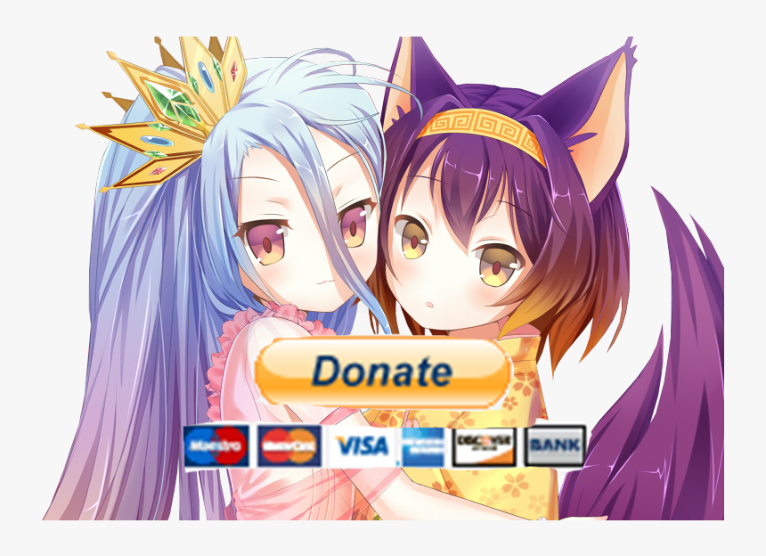 No Game No Life Shiro And Izuna, HD Png Download