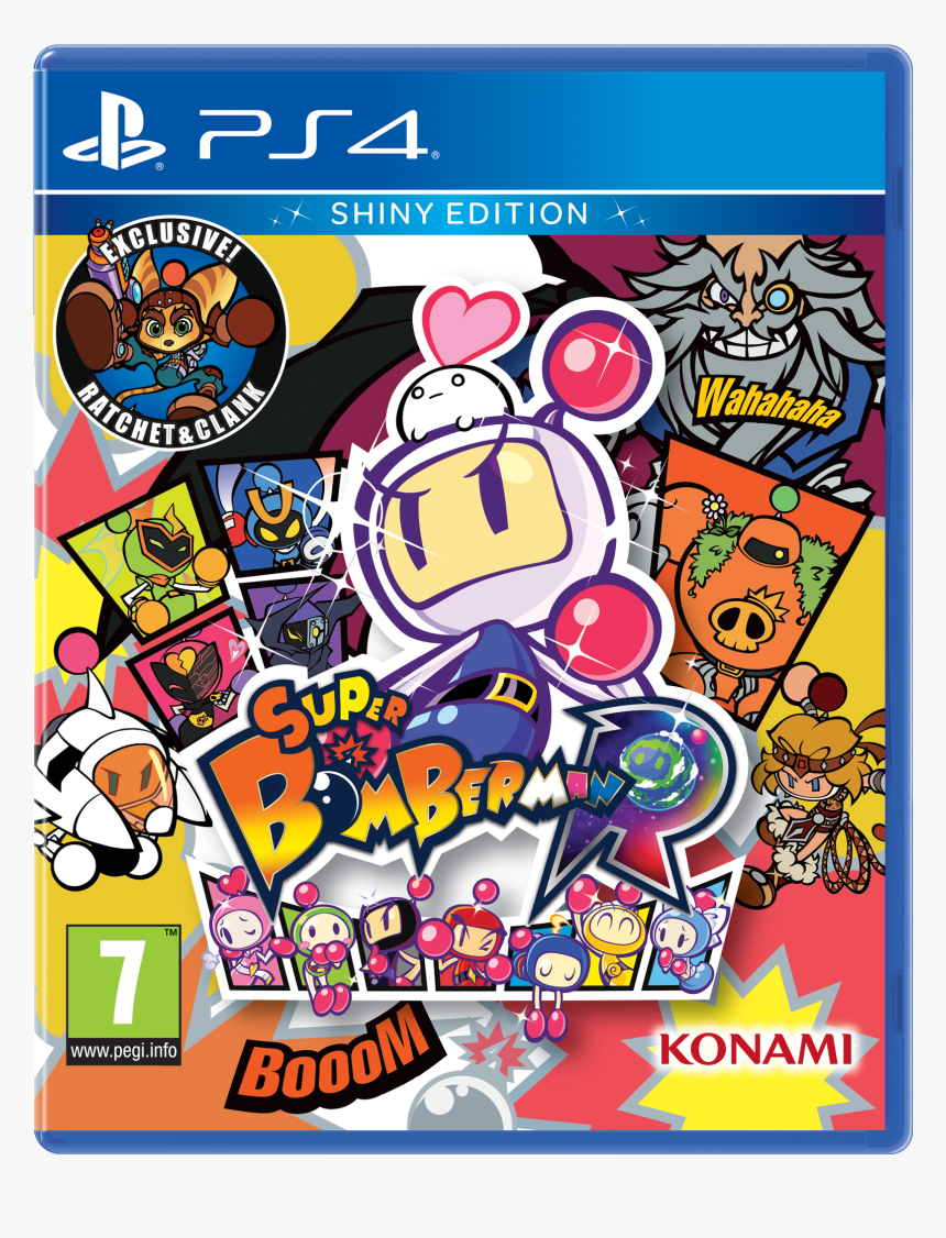 Ps4 Super Bomberman R, HD Png Download
