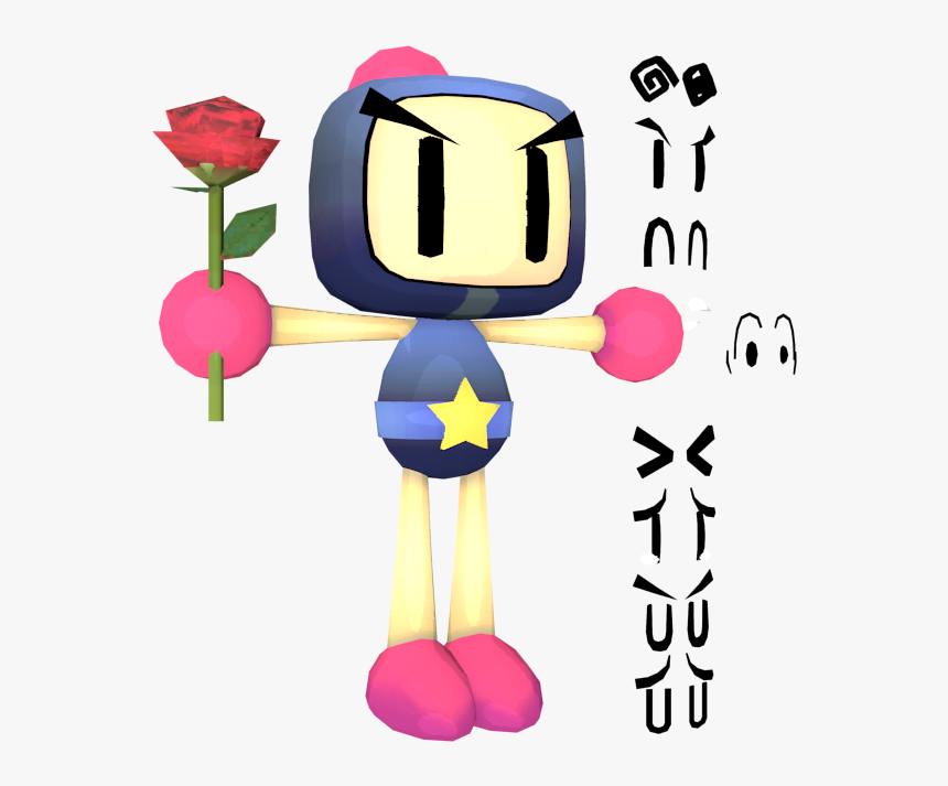 Download Zip Archive - Super Bomberman R Black, HD Png Download