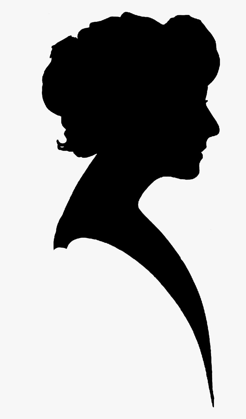 Vintage Fashion Silhouette At Getdrawings - Little Women Clip Art, HD Png Download