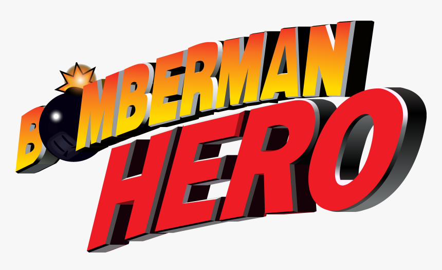 Bomberman Hero Logo Transparent, HD Png Download