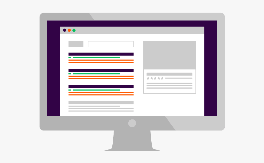 Computer Monitor, HD Png Download