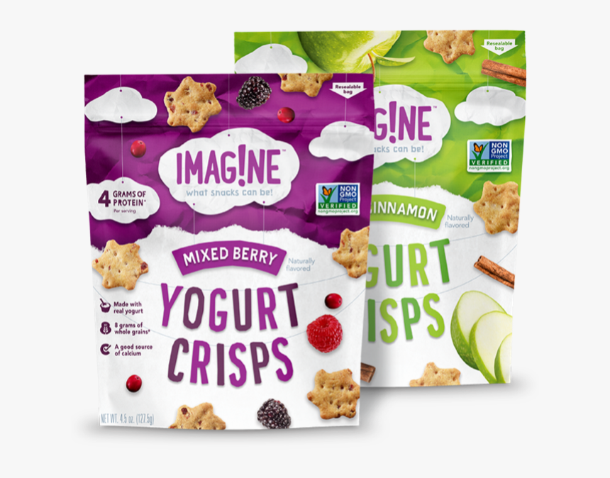 Yogurt Crisps - Yogurt Crisps Mixed Berry, HD Png Download