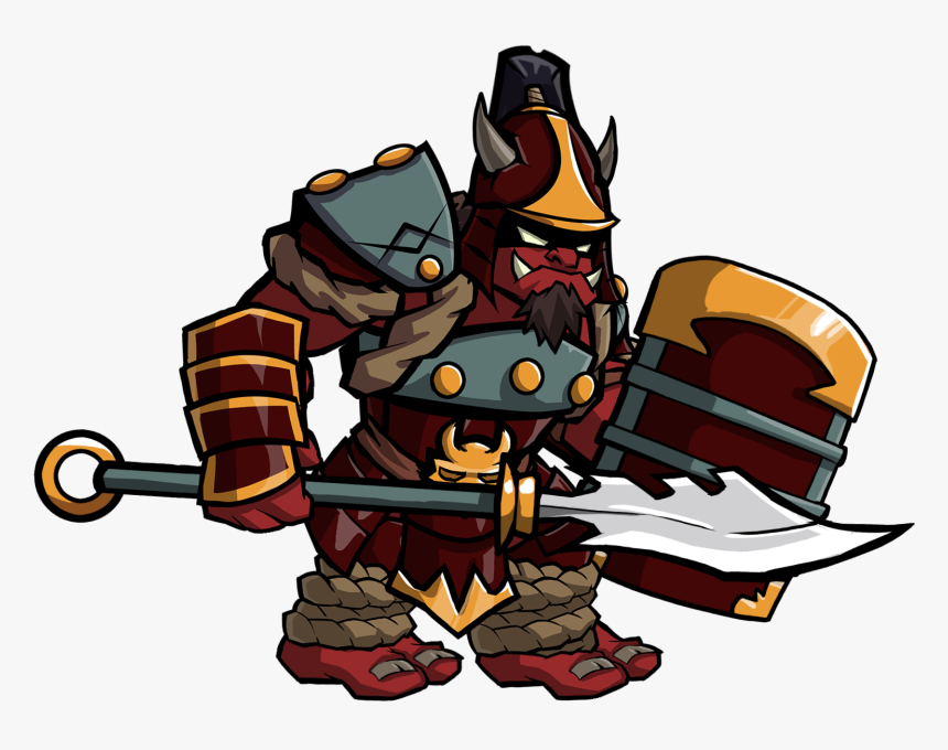 Liashi Ogre Guardian El4 Art - Cartoon, HD Png Download