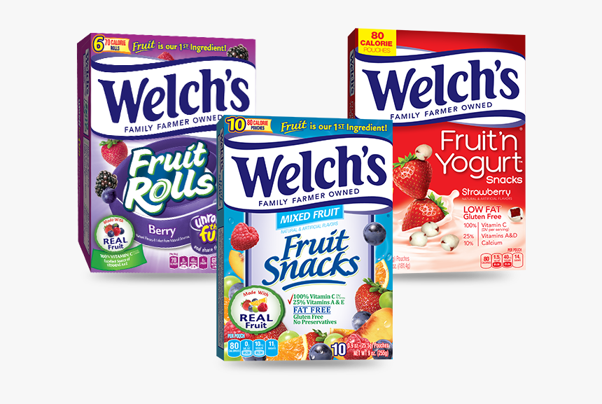 Welchs Fruit Snacks - Strawberry, HD Png Download