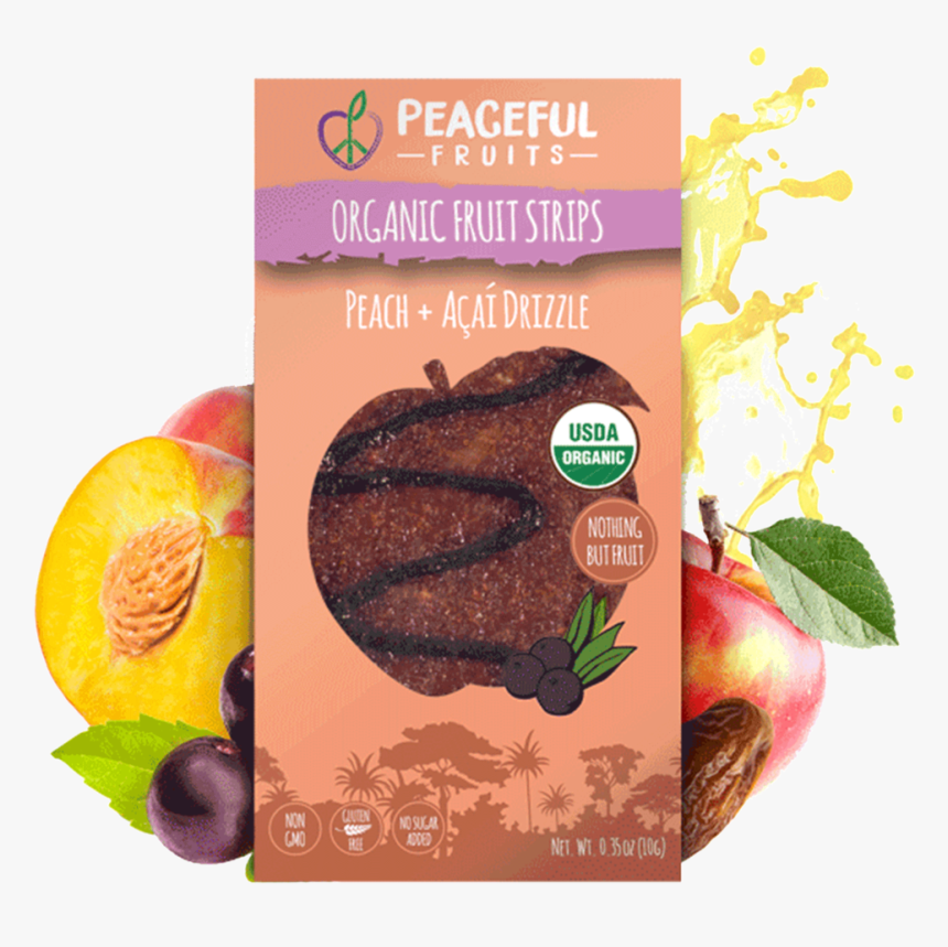 Peach Acai Fruit Snacks, HD Png Download