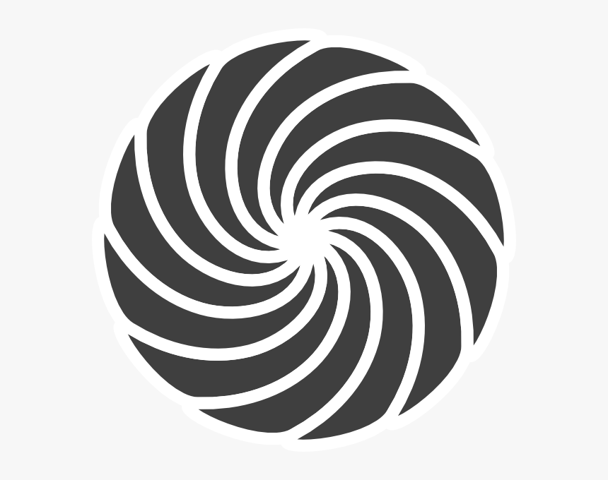 James Bond Spiral Gun Barrel Sequence Sticker - James Bond Spiral, HD Png Download