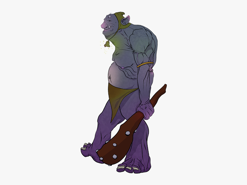 Ogre - Illustration, HD Png Download