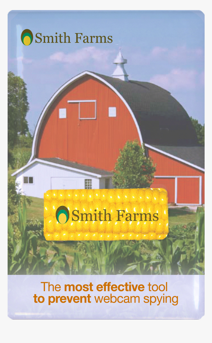 Webcam Cover With Custom Backer Card - Farm, HD Png Download
