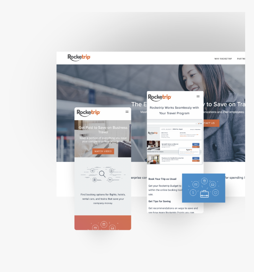 Rocketrip Case - Website, HD Png Download